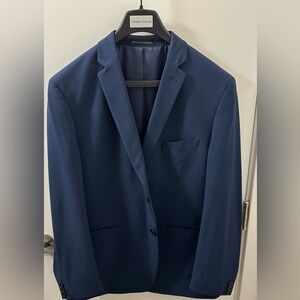 Perry Ellis Premium Slim Fit Stretch Tech Suit Blue 44R